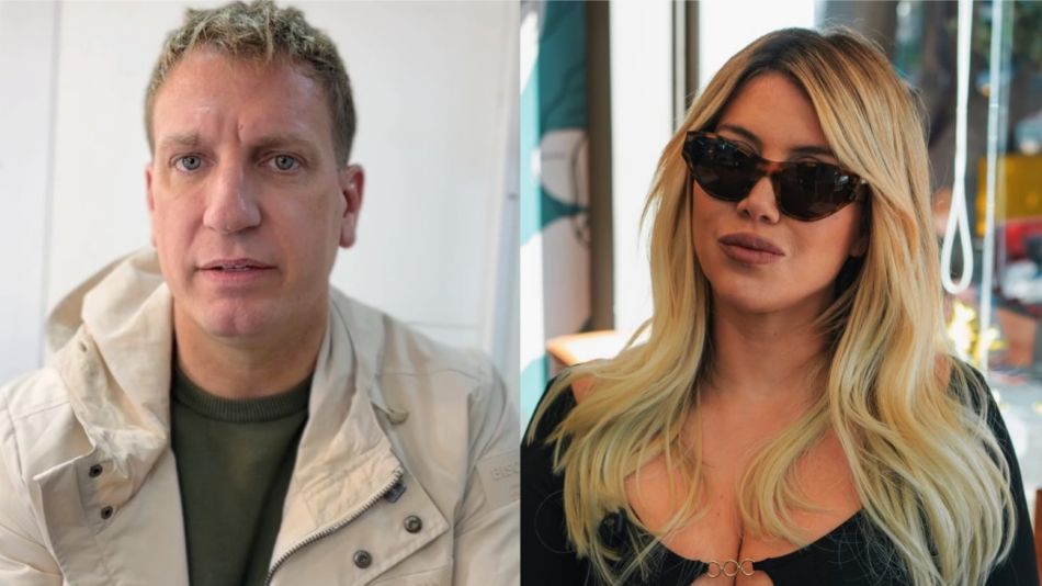 Maxi López y Wanda Nara