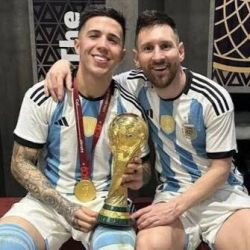 Messi & Enzo | Foto:CEDOC