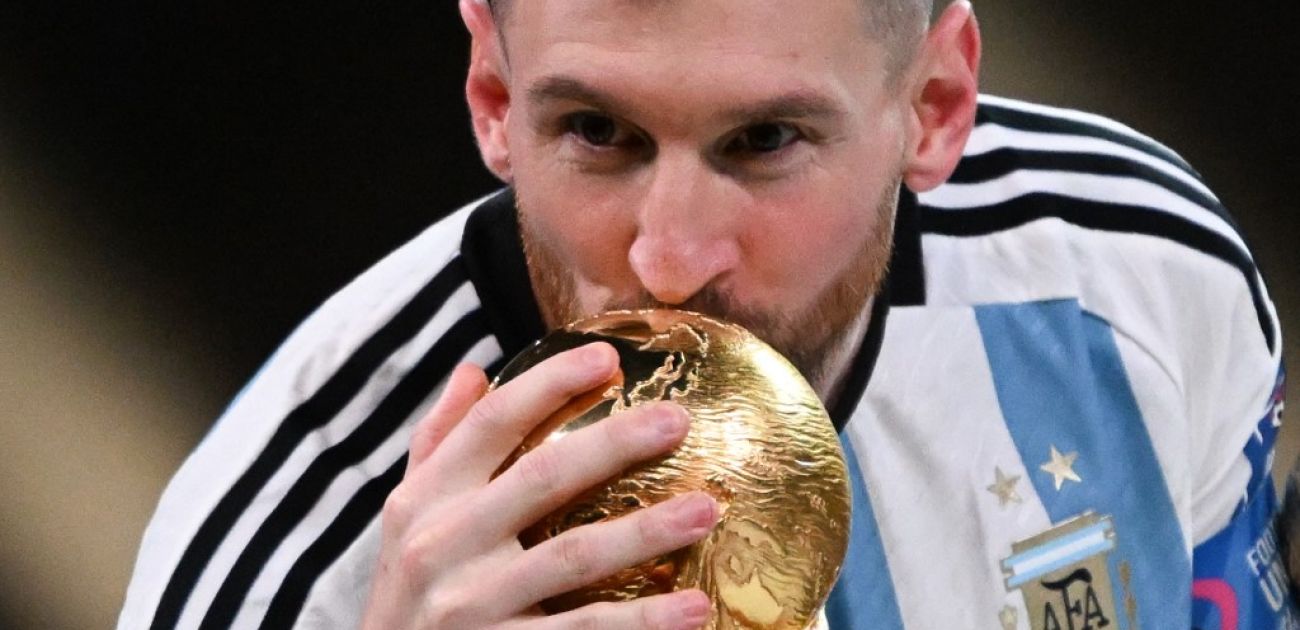 Lionel Messi con la Selección Argentina 