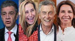 Jorge Macri, Karina Milei, Mauricio Macri y Pilar Ramirez 31082026