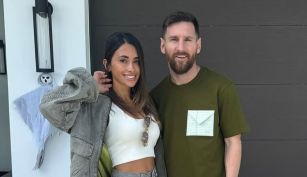 Antonela Roccuzzo y Lionel Messi