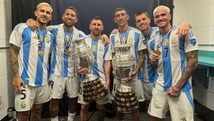 De Leandro Paredes y Enzo Fernández a Lisandro Martínez: la despedida de los jugadores de la selección para Lionel Messi