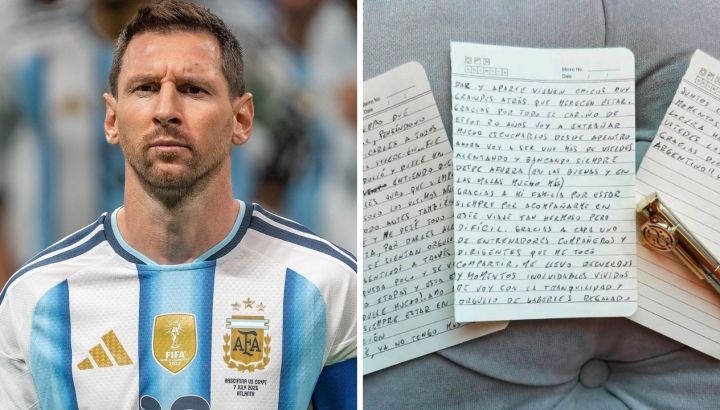 Karen Rocher, Perito Grafóloga: “La carta de Lionel Messi tiene una lucha interna entre lo racional y lo emocional y eso le genera angustia”