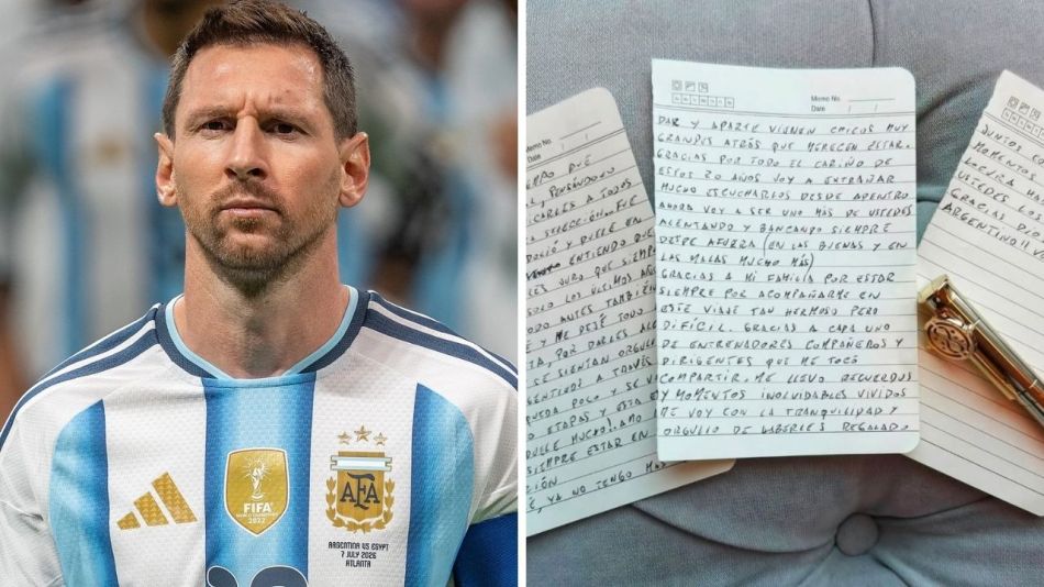 Lionel Messi se retiró de la Selección argentina