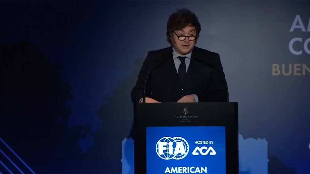 Discurso del Presidente Javier Milei en el Congreso Americano de la Federación Internacional del Automóvil (FIA)