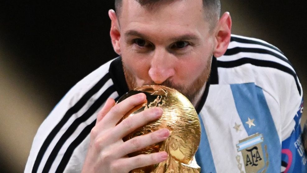 Lionel Messi con la Selección Argentina 