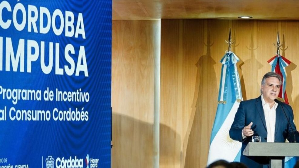 Martín Llaryora presentó Córdoba Impulsa,