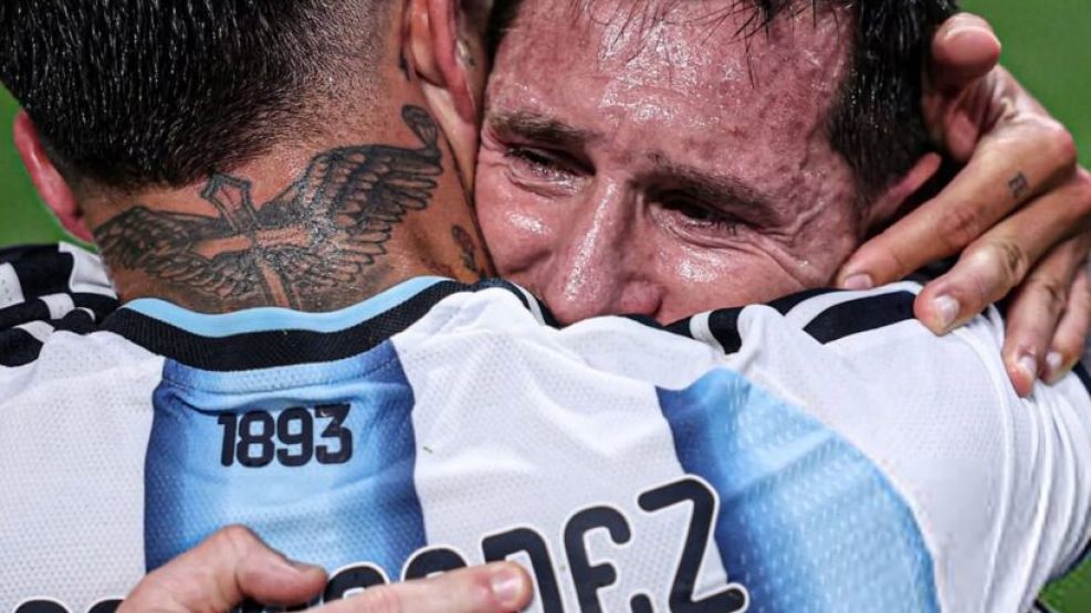 Messi y Enzo