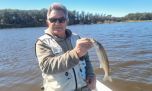 Laguna de Los Padres: pejerreyes robustos y una pesca que exigió paciencia