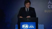 Javier Milei en el Congreso de la FIA: apoyo al ACA y el deseo del regreso de la Fórmula 1 a la Argentina