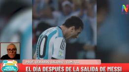 Lionel Messi y Gerardo Salorio