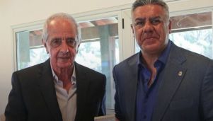 Rodolfo D'Onofrio y Chiqui Tapia