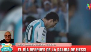 Lionel Messi y Gerardo Salorio