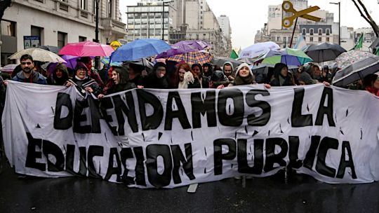 Paritaria universitaria: “El 3% es un chiste”, dijo Clara Chevalier en QR!