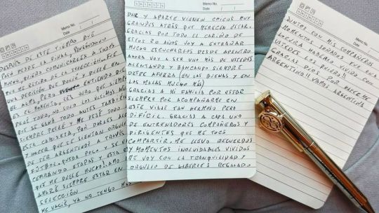 El detalle en la lapicera de Messi: un "giratiempos" de Harry Potter