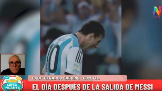 Exclusivo de 'Mesa Picante': Gerardo Salorio, expreparador físico de Argentina, recordó los momentos juntos a Lionel Messi