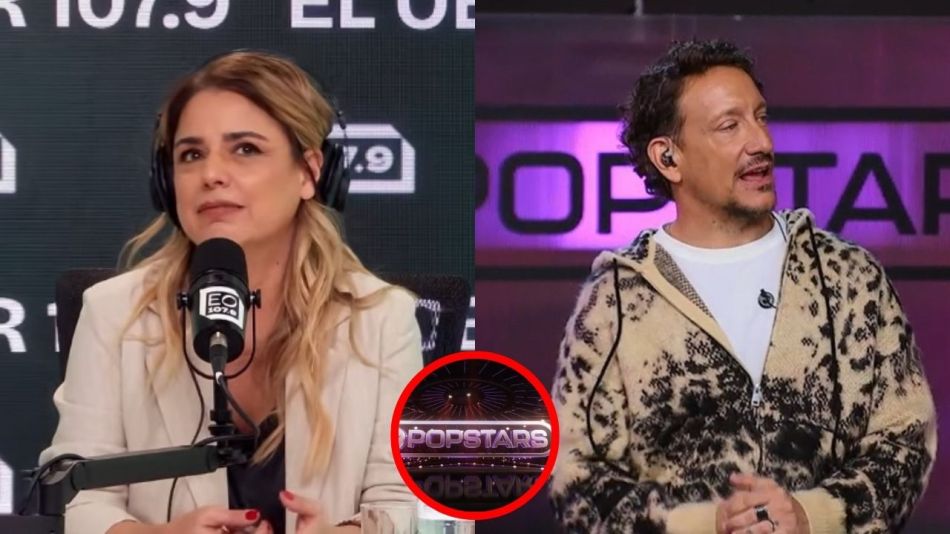 Marina Calabró y Nico Vázquez en Popstars