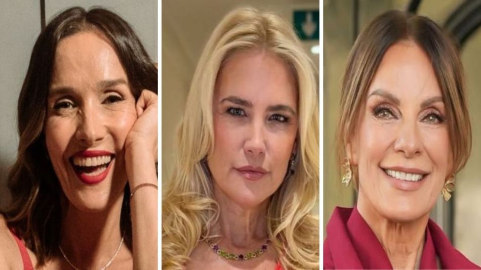 Natalia Oreiro, Valeria Mazza y Nequi Galotti