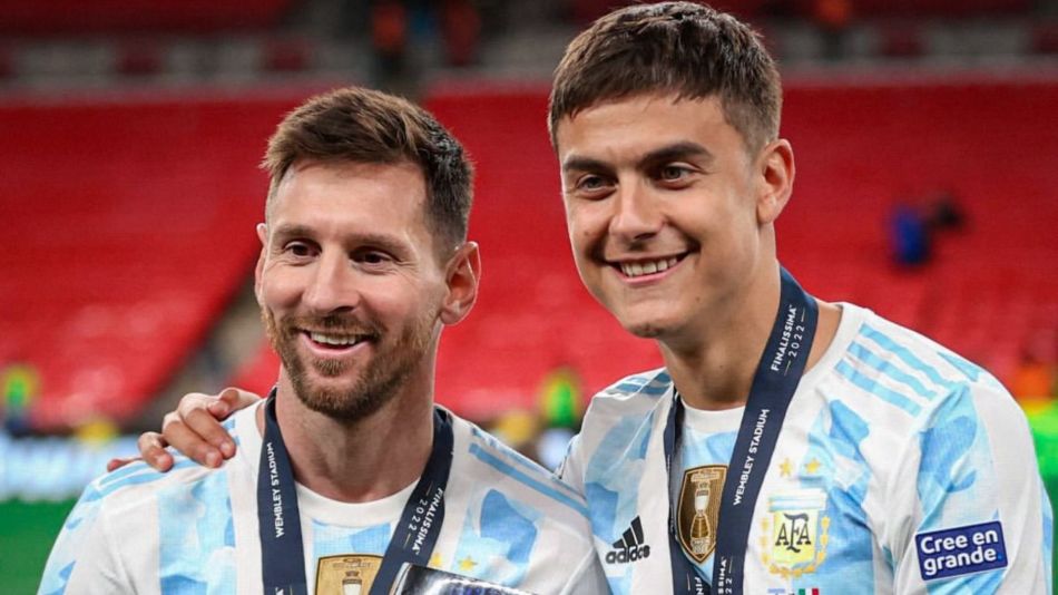 Paulo Dybala y Lionel Messi