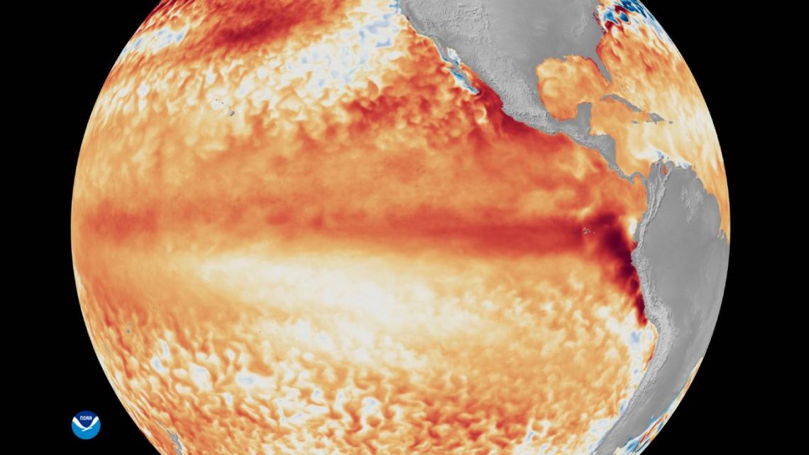 “El Niño” entra en una fase crítica y tiene más de 90% de probabilidad de alcanzar una intensidad «muy fuerte» “El Niño” entra en una fase crítica y tiene más de 90% de probabilidad de alcanzar una intensidad «muy fuerte»