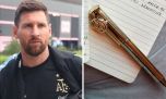 Cuánto cuesta y cómo conseguir la lapicera giratiempo que usó Lionel Messi para escribir su carta de despedida