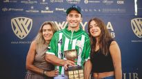 Barto Castagnola junto a su madre, Camila Cambiaso, y su hermana Lola.