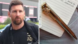 Cuánto cuesta y cómo conseguir la lapicera giratiempo que usó Lionel Messi para escribir su carta de despedida