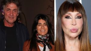 Moria Casán, Alejandro Stoessel y Mariana Muzlera