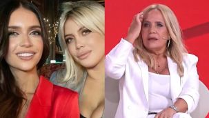 Zaira, Wanda Nara y Nora Colosimo