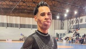 Lucas Benítez, campeon de patinaje agredido en el subte
