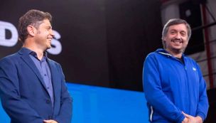 Axel Kicillof y Máximo kirchner