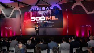 Nissan alcanzó el millón de unidades vendidas en América Latina y fijó nuevas metas