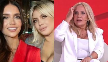 Zaira, Wanda Nara y Nora Colosimo