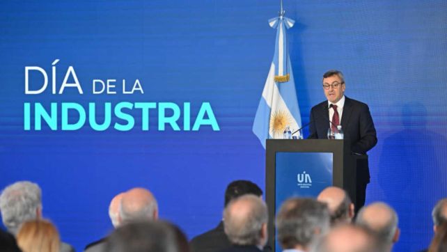 Martín Rapallini, en el marco del acto anual por el Día de la Industria 02092026