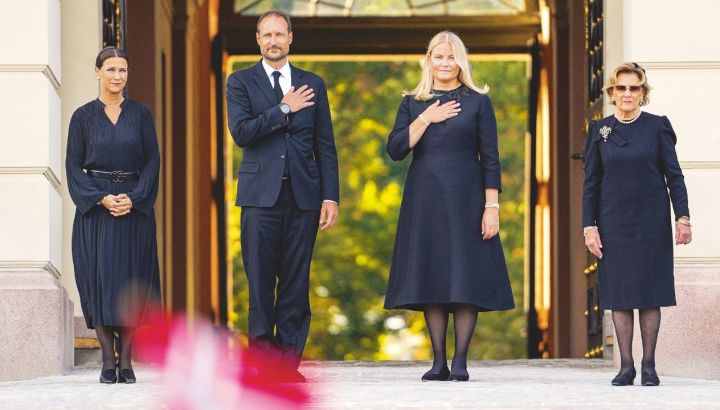 El último adiós a Harald V de Noruega, el rey más longevo de Europa