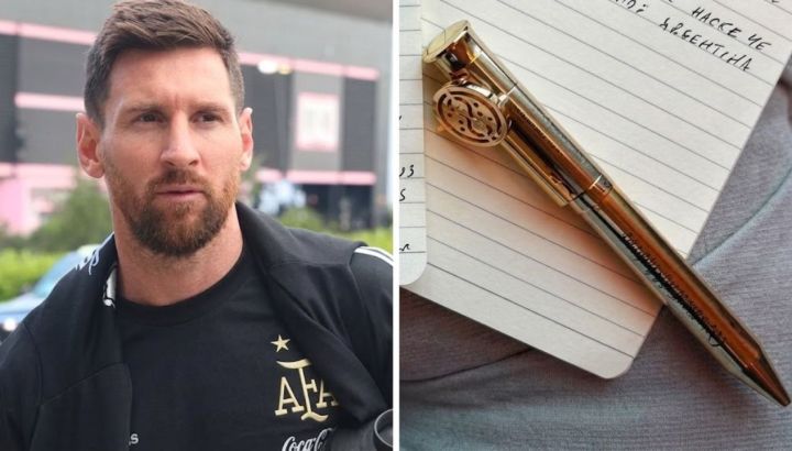 Cuánto cuesta y cómo conseguir la lapicera giratiempo que usó Lionel Messi para escribir su carta de despedida