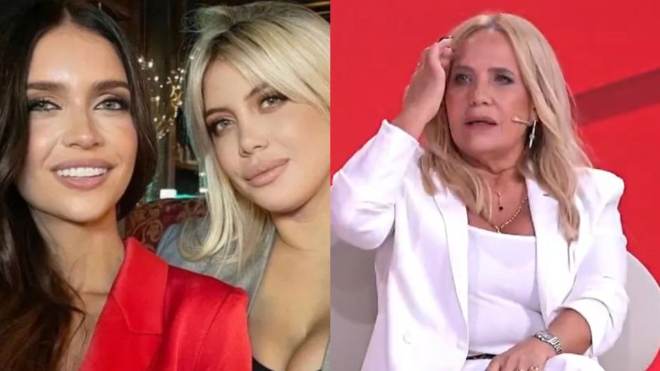 Zaira, Wanda Nara y Nora Colosimo