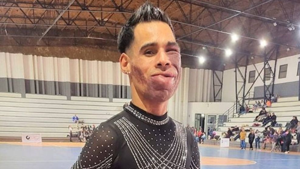Lucas Benítez, campeon de patinaje agredido en el subte