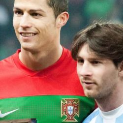 Cristiano Ronaldo y Lionel Messi | Foto:CEDOC