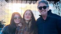 Tini Stoessel, Alejandro Stoessel y Mariana Muzlera