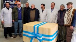 Queso gigante en Villa María