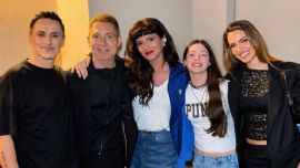 Adrián Suar fue a ver a Griselda Siciliani al teatro: su cariñoso ida y vuelta