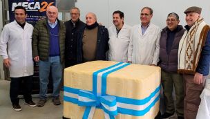 Queso gigante en Villa María