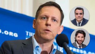 Peter thiel, Martín Quintanar y Marcos Cardoso