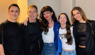 Adrián Suar disfrutó de Boîte
