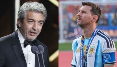 Ricardo Darín y Lionel Messi