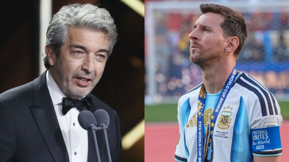 Ricardo Darín y Lionel Messi