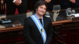 El presidente Javier Milei