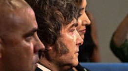 El presidente Javier Milei