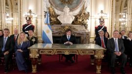 Milei anunció sanciones para empresas que operen en Malvinas y la construcción de una base naval en Tierra del Fuego